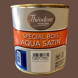 Théodore Peintures Spécial Bois Aqua satin Ton bois Théodore Peintures Spécial Bois Aqua satin Ton bois