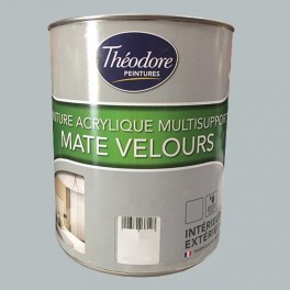 Théodore Peintures Acrylique Multisupports Mate Velours Gravier Pas