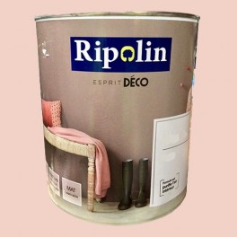 RIPOLIN Peinture Esprit Déco Rose ballerine Mat RIPOLIN Peinture Esprit Déco Rose ballerine Mat