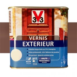 V33 Vernis Extérieur Chêne foncé Satin V33 Vernis Extérieur Chêne foncé Satin