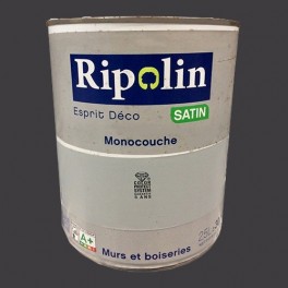 RIPOLIN Peinture Esprit Déco Anthracite Satin RIPOLIN Peinture Esprit Déco Anthracite Satin
