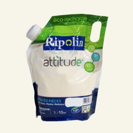 RIPOLIN Peinture Attitude Satin 1L Ecru RIPOLIN Peinture Attitude Satin 1L Ecru