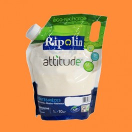 RIPOLIN Peinture Attitude Satin 1L Mandarine RIPOLIN Peinture Attitude Satin 1L Mandarine