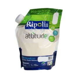 RIPOLIN Peinture Attitude Satin 1L Blanc RIPOLIN Peinture Attitude Satin 1L Blanc