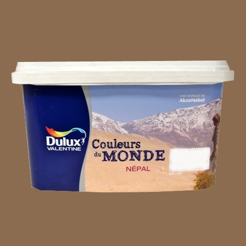Peinture DULUX VALENTINE Couleurs du monde Népal Intense de la marque