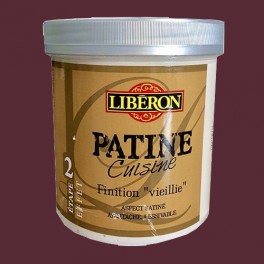 LIBERON Patine Cuisine Finition "Vieillie" (Etape 2) 1L Aubergine LIBERON Patine Cuisine Finition "Vieillie" (Etape 2) 1L Aubergine