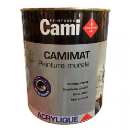 CAMI Peinture Acrylique CAMIMAT Blanc CAMI Peinture Acrylique CAMIMAT Blanc