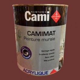 CAMI Peinture Acrylique CAMIMAT Acajou CAMI Peinture Acrylique CAMIMAT Acajou