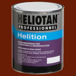 HELIOTAN Laque satinée pour Bois HELITION Rouge Basque 2,5L HELIOTAN Laque satinée pour Bois HELITION Rouge Basque 2,5L