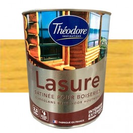 Théodore Lasure Satinée pour bois 2,5L Transparent Théodore Lasure Satinée pour bois 2,5L Transparent
