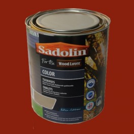 Lasure SADOLIN Wood Lover COLOR CHALETS Satinée Rouge Suédois 2,5L Lasure SADOLIN Wood Lover COLOR CHALETS Satinée Rouge Suédois 2,5L