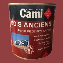 CAMI Peinture Glycéro BOIS ANCIENS Rouge CAMI Peinture Glycéro BOIS ANCIENS Rouge