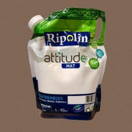 RIPOLIN Peinture Attitude 1L Moka Mat RIPOLIN Peinture Attitude 1L Moka Mat