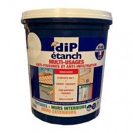 DIP Multi-Usages Anti-Fissures et Anti-Infiltration Blanc DIP Multi-Usages Anti-Fissures et Anti-Infiltration Blanc