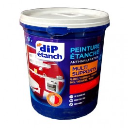 DIP Peinture Étanche Acrylique Multi-Supports Blanc DIP Peinture Étanche Acrylique Multi-Supports Blanc