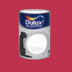 DULUX VALENTINE Peinture acrylique Crème de couleur Rouge madras