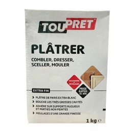 TOUPRET Plâtrer 1kg TOUPRET Plâtrer 1kg