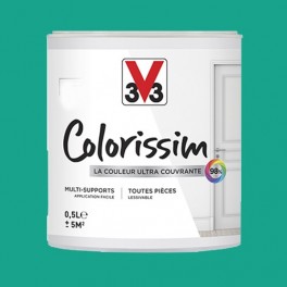V33 Peinture Colorissim Satin Vert Jungle V33 Peinture Colorissim Satin Vert Jungle
