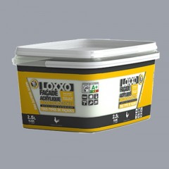 LOXXO Peinture Façade Acrylique 2,5L Ciment RAL 7040