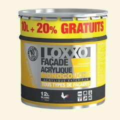 LOXXO Peinture Façade Acrylique 12L Meulière