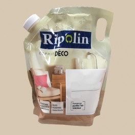 RIPOLIN Poche de Peinture Acrylique "Esprit Déco" 1L Lin satin RIPOLIN Poche de Peinture Acrylique "Esprit Déco" 1L Lin satin