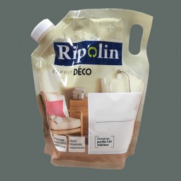 RIPOLIN Poche de Peinture Acrylique "Esprit Déco" 1L Métal scintillant RIPOLIN Poche de Peinture Acrylique "Esprit Déco" 1L Métal scintillant