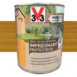 V33 Imprégnant Bois Woodtouch 4 ans Chêne clair V33 Imprégnant Bois Woodtouch 4 ans Chêne clair
