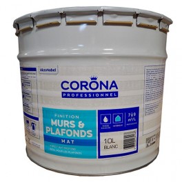 CORONA Professionnel Murs & Plafonds Mat 10L CORONA Professionnel Murs & Plafonds Mat 10L