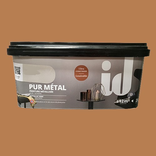 Peinture ID Pur Métal Cuivre - 2L