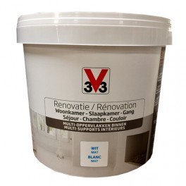 Kit peinture plafond mat V33 10L (+ bac et rouleau) Kit peinture plafond mat V33 10L (+ bac et rouleau)