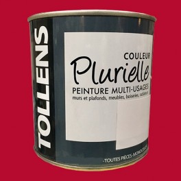 TOLLENS Peinture acrylique multi-usages "Couleur Plurielle" satin Pimenté TOLLENS Peinture acrylique multi-usages "Couleur Plurielle" satin Pimenté