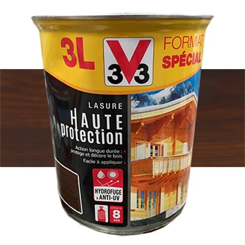 V33 Lasure Haute Protection 8ans Chêne foncé de la marque V33