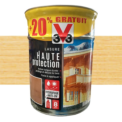 V33 Lasure Haute Protection 8ans Naturel de la marque V33