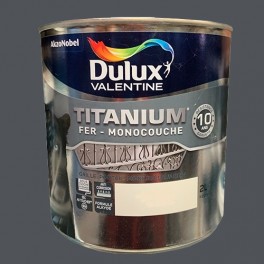 DULUX VALENTINE Peinture fer TITANIUM Gris foncé DULUX VALENTINE Peinture fer TITANIUM Gris foncé