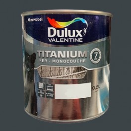DULUX VALENTINE Peinture fer TITANIUM Gris anthracite DULUX VALENTINE Peinture fer TITANIUM Gris anthracite