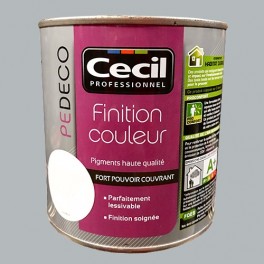 CECIL PE DECO Finition Couleur Gris galet Satin CECIL PE DECO Finition Couleur Gris galet Satin