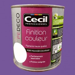 CECIL PE DECO Finition Couleur Bougainvillier Satin CECIL PE DECO Finition Couleur Bougainvillier Satin