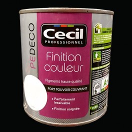 CECIL PE DECO Finition Couleur Noir Mat CECIL PE DECO Finition Couleur Noir Mat