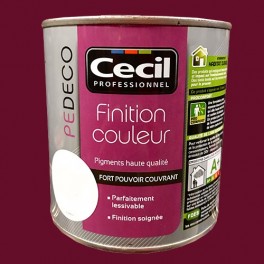 CECIL PE DECO Finition Couleur Rouge velours Mat CECIL PE DECO Finition Couleur Rouge velours Mat