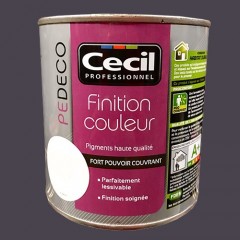 CECIL PE DECO Finition Couleur Gris Fusain Mat