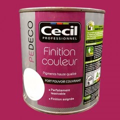 CECIL PE DECO Finition Couleur Framboise Mat