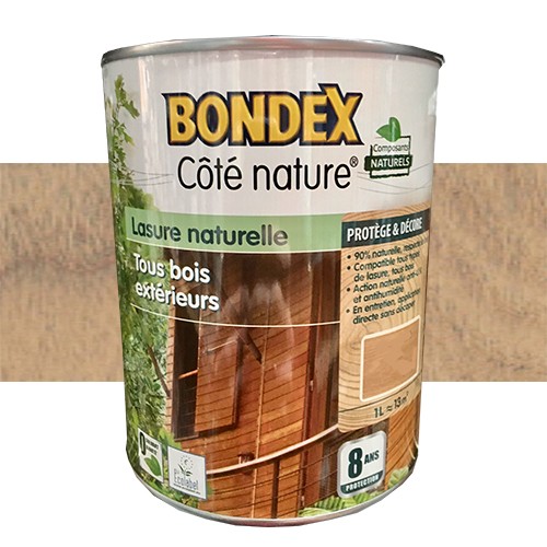 Bondex Cote Nature Lasure Naturelle Tous Bois Exterieur Chene Fume De La Marque Bondex