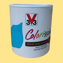 Peinture V33 Colorissim Satin Jaune Vichy n°85 Peinture V33 Colorissim Satin Jaune Vichy n°85