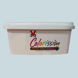 Peinture V33 Colorissim Satin Bleu coton n°91 Peinture V33 Colorissim Satin Bleu coton n°91