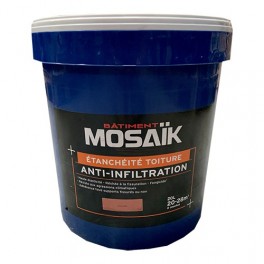 MOSAÏK Etanchéité Toiture Anti-Infiltration Terre cuite MOSAÏK Etanchéité Toiture Anti-Infiltration Terre cuite