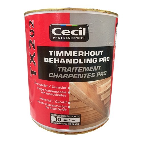 CECIL TX202 Traitement poutres, charpentes