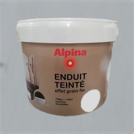 ALPINA Enduit Teinté effet grain fin Grège ALPINA Enduit Teinté effet grain fin Grège