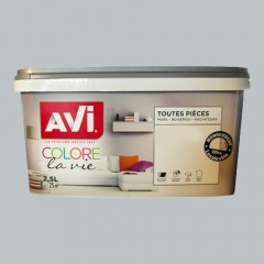 AVI Colore la Vie Peinture Toutes pièces Gris loft