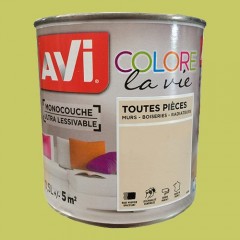AVI Colore la Vie Peinture Toutes pièces Vert pomme
