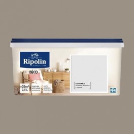RIPOLIN Peinture Acrylique "Esprit Déco" Murs, Boiseries & Radiateurs Bâton de réglisse RIPOLIN Peinture Acrylique "Esprit Déco" Murs, Boiseries & Radiateurs Bâton de réglisse